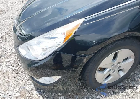 2012 Hyundai Sonata Hybrid из США, поврежденный, VIN KMHEC4A47CA032721